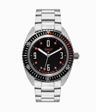 Amphibia Stainless Steel Wrist Watch